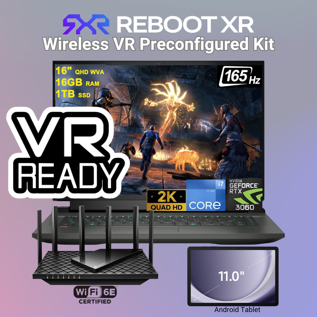Wireless VR Preconfigured Kit + IT Support by Reboot Imagine