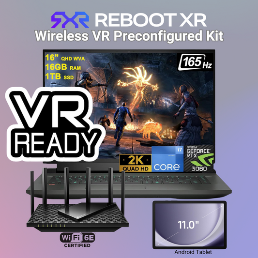 Wireless VR Preconfigured Kit + IT Support by Reboot Imagine
